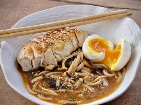 Comme un ramen au poulet