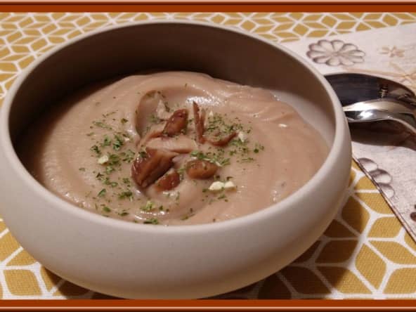 Velouté de panais aux marrons