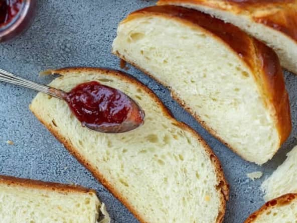 Brioche pour le petit déjeuner