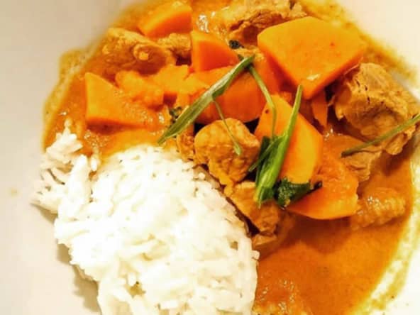 Porc aux patates douces au cookeo