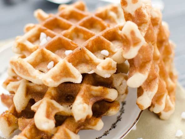 Recette de gaufre de Liège sans gluten