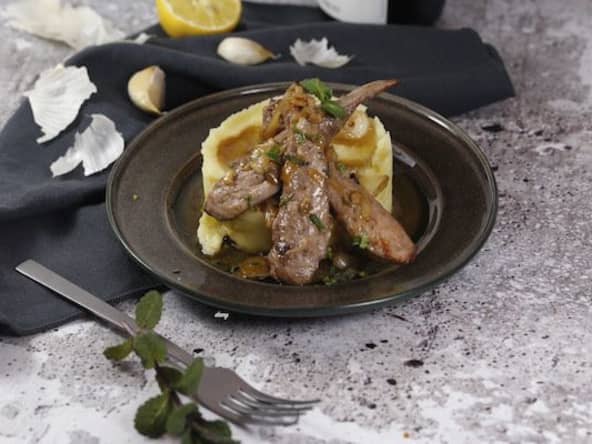 Aiguillettes de canard menthe citron