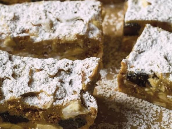 Barres Apple Rocky Road de Nadiya Hussain (pommes et marshmallows)