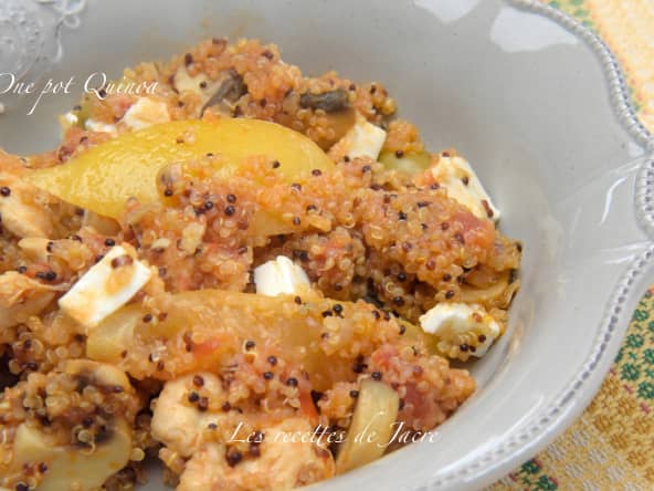 One pot original de quinoa au poulet
