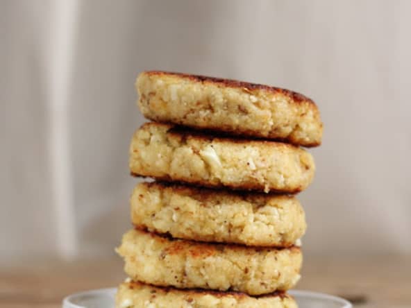 Galettes de chou-fleur