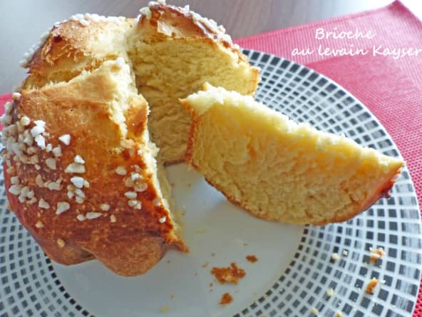 Brioche au levain du pâtissier Eric Kayser