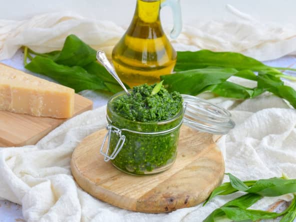 Pesto original à l'ail des ours