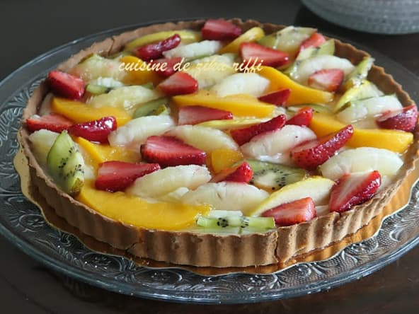 TARTE TUTTI FRUTTI- PÂTE A CROUSTADE
