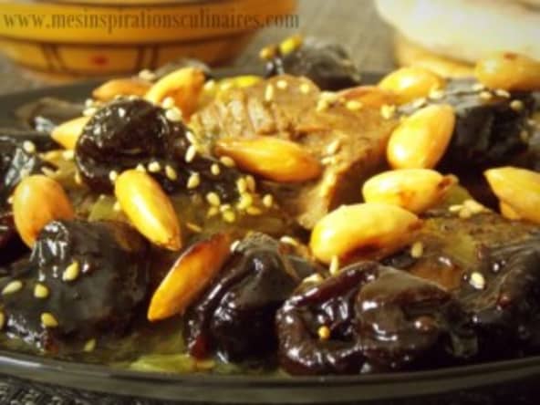 Tajine hlou aux pruneaux plat sucre sale