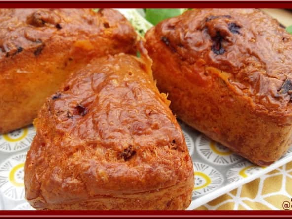 Cake au chorizo et Comté