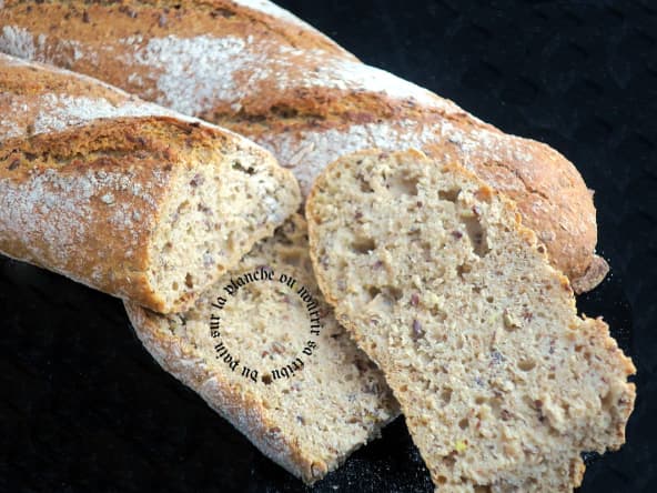 Baguettes aux graines avec la méthode "Respectus panis"
