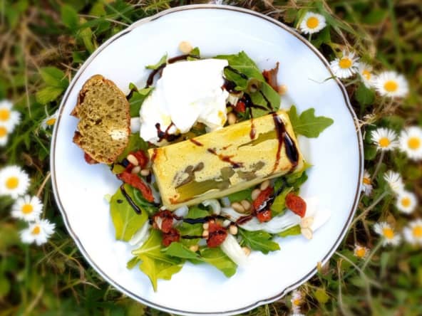 Flans d’asperges vertes rafraichissants