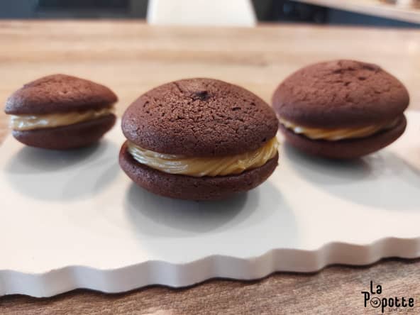 Whoopies américains au beurre de cacahuète