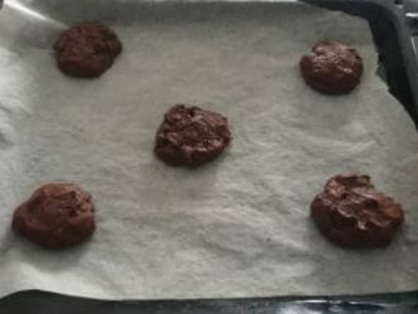 Cookies brownies. Une recette Américaine délicieuse