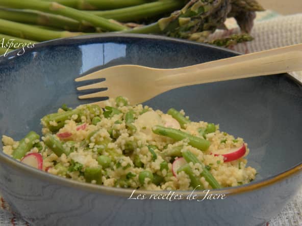 Taboulé aux asperges vertes