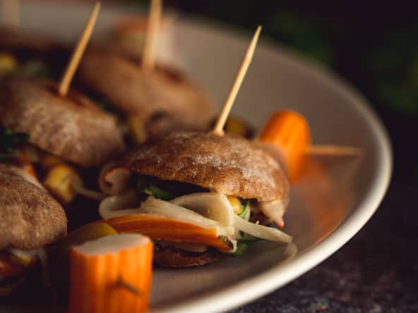  Batbout à la farine d'orge - Pain marocain cuit à la poêle