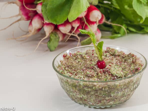 Beurre d’apéro aux radis