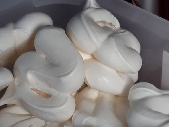 Meringues au sirop d'agave