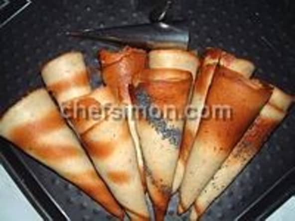 Recettes de cornets, pour cornets de glace ou autres