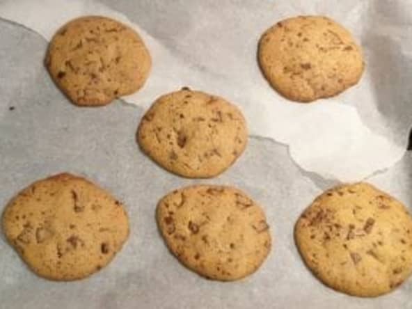 Recette de cookies à la vanille et aux pépites de chocolat