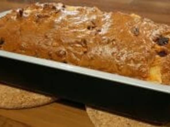 Recette de cake au maroilles et chorizo. Cake gourmand