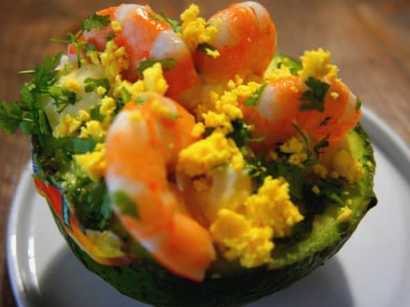 Avocat aux crevettes