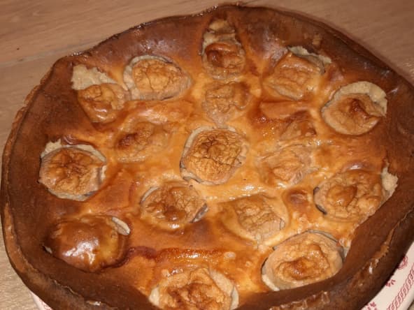 Gâteau fondant aux pommes
