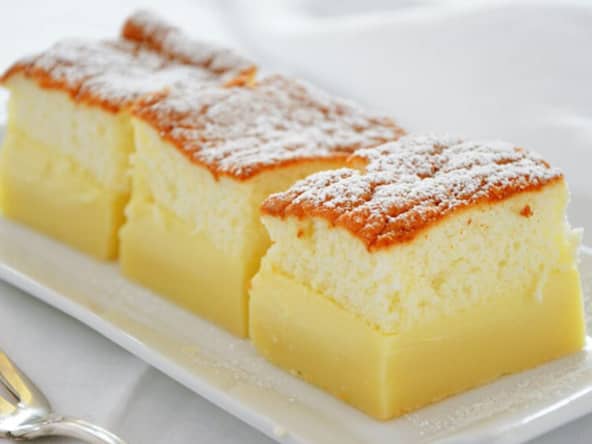 Gâteau Magique Léger à la Vanille WW