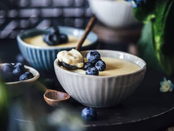 Crème à la vanille d'après la recette du Chef Cyril Lignac