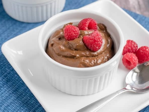 Crème dessert au chocolat avec maïzena