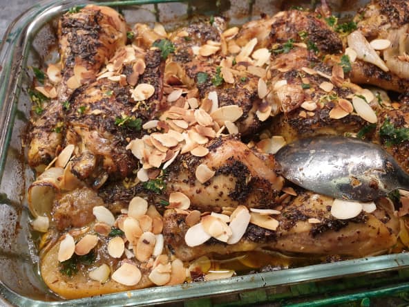 Poulet au citron et au zaatar