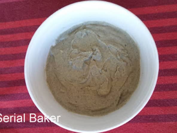 Houmous au sésame noir