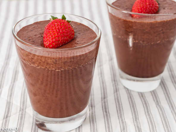 Crème au chocolat et graines de chia