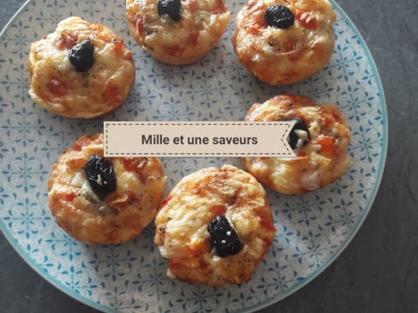 Muffin façon pizza