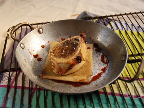 Os à moelle au four