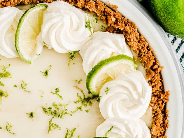Key lime pie la tarte au citron vert de Floride