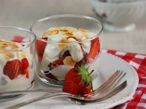 Eton mess aux fraises