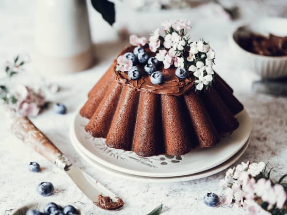 Sponge cake au chocolat, recette facile