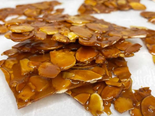 Nougatine aux amandes