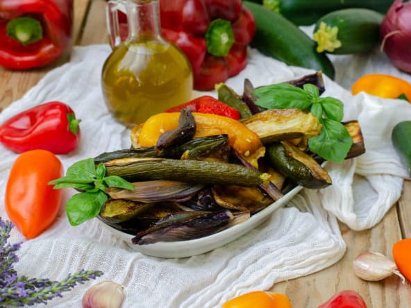 Escalivade de légumes (escalivada catalane)