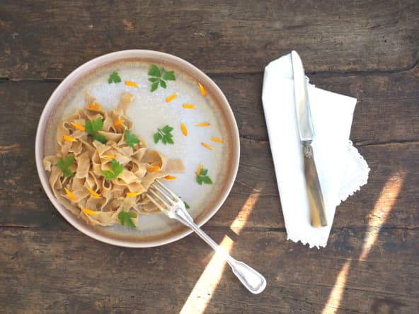 Pâtes fraîches maison au petit épeautre