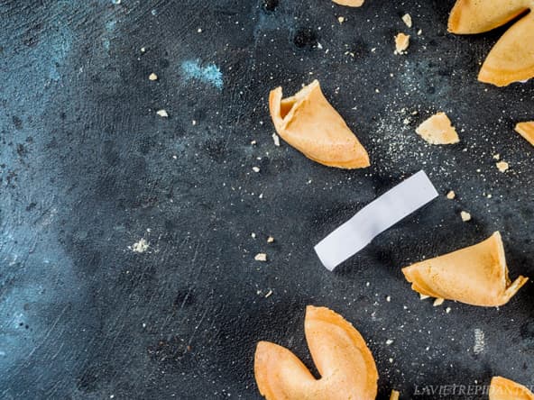 Biscuit chinois appelés aussi fortune's cookies