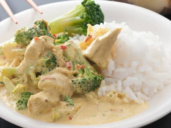 Escalopes de poulet à  la crème au Boursin