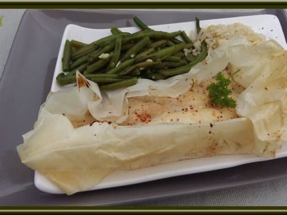 Papillotes d’Aiguillettes de poulet citron-miel