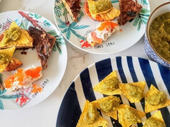 Salade d'été aux courgettes pour un buffet ou une grillade