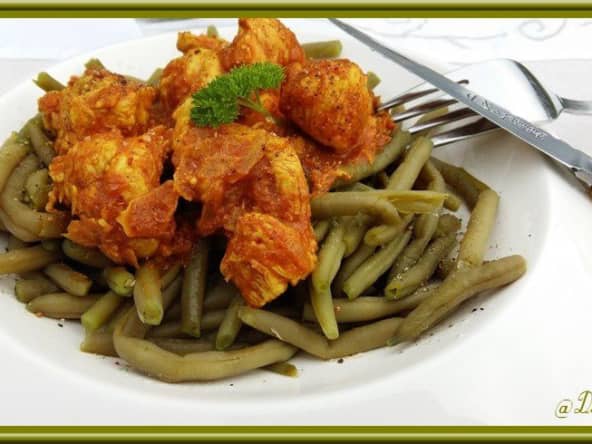 Haricots verts façon tajine