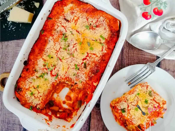 Lasagnes aux légumes du soleil