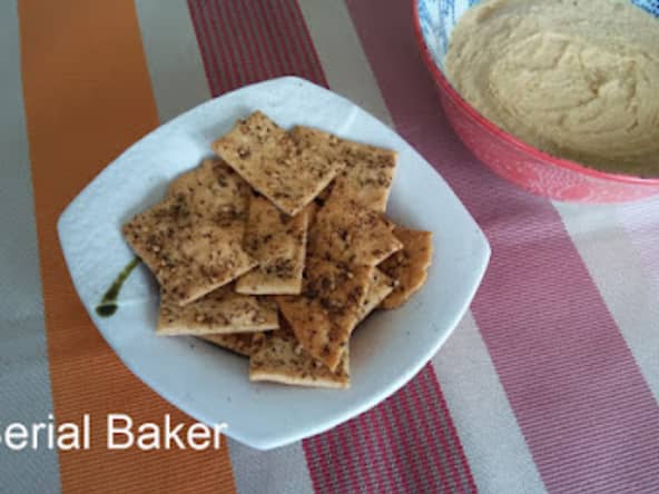 Crackers au zaatar