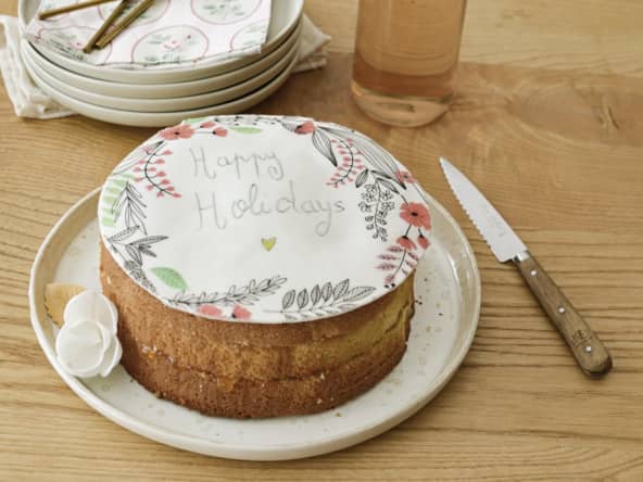 Mon gros gâteau d’anniversaire - recette de génoise facile