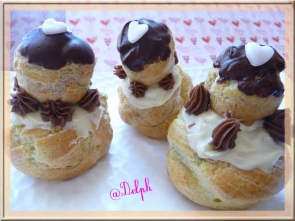 Religieuses au chocolat